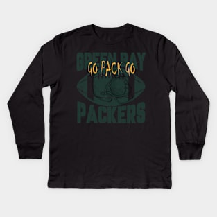 packers green bay Kids Long Sleeve T-Shirt